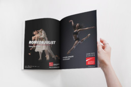 Colorado Ballet Romeo and Juliet ad magazine