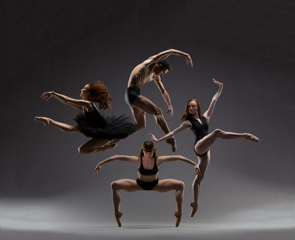 Ballet dancers in pose