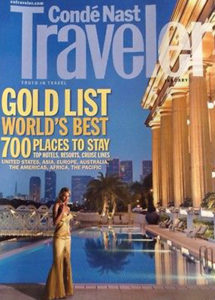 "Traveler" magazine cover