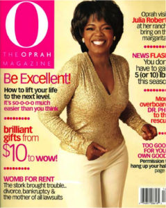 "The Oprah Magazine" cover