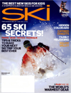 "SKI" magazine cover