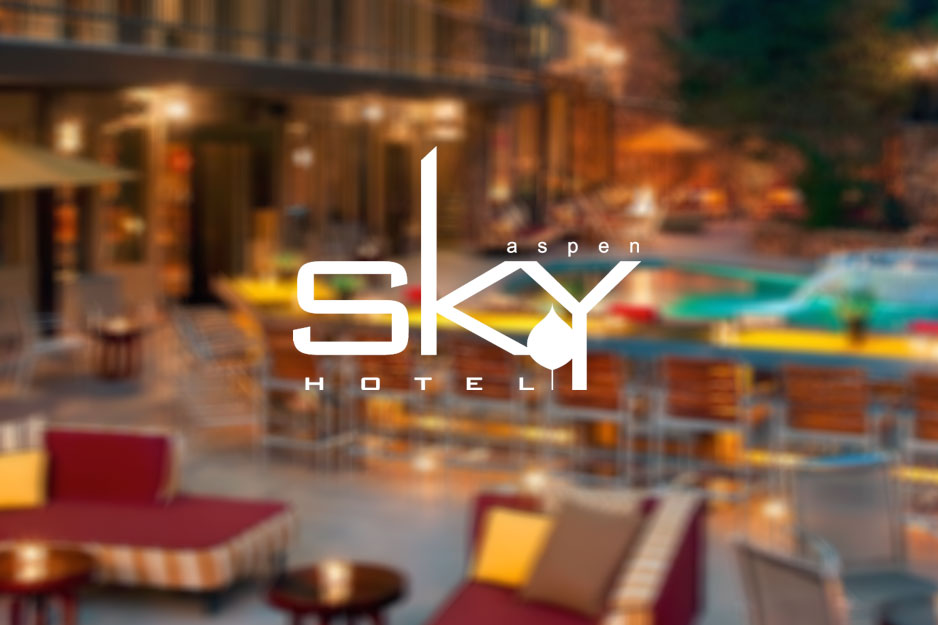 "Aspen Sky Hotel" logo