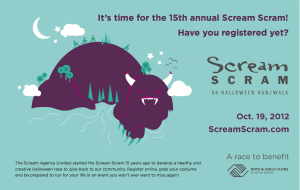 Scream Scram poster