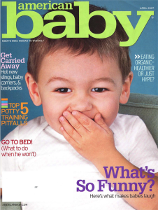 "American Baby" magazine cover