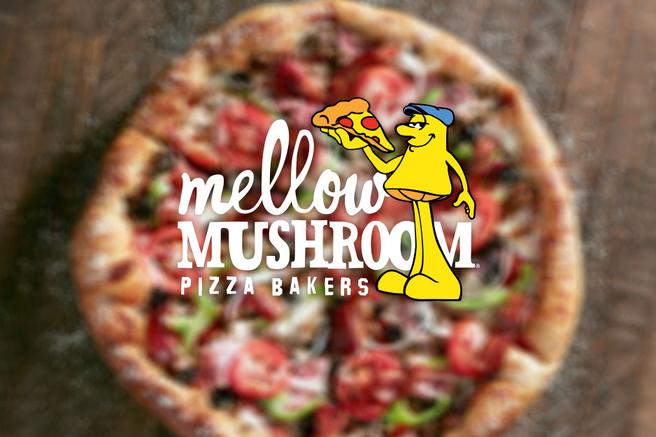 "Mellow Mushroom" pizza logo