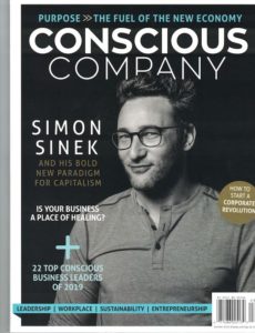 Conscious Company magazine cover 2019