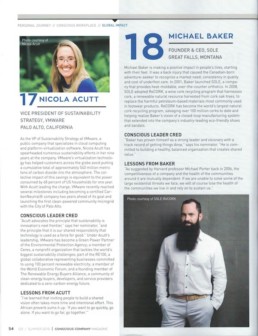 Conscious Company magazine inside 2019