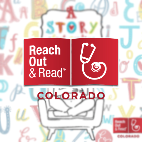 blurred image, Reach out and Reach Colorado logo