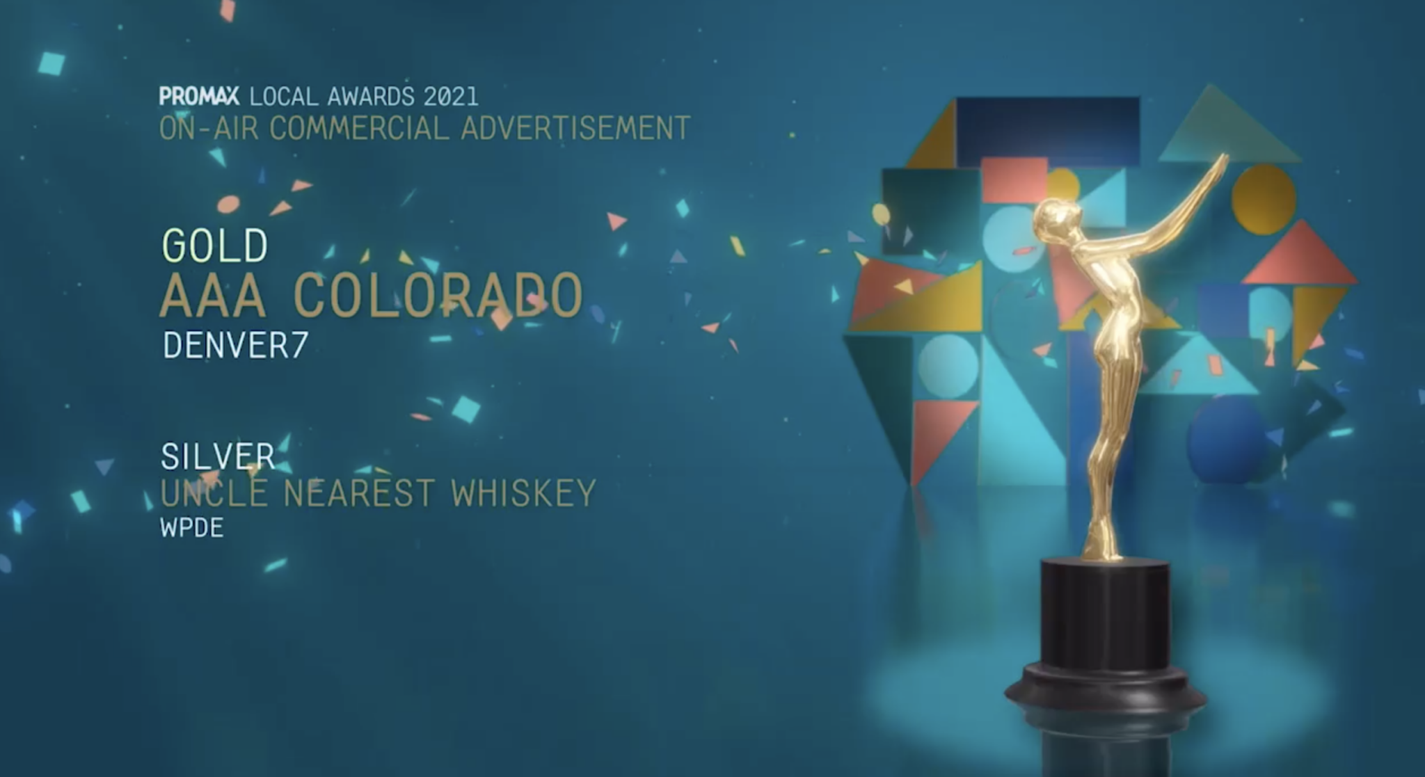 Scream Agency Wins PROMAX Award for AAA TV Spot